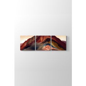 Georgia OKeeffe - Rust Red Hills Tablosu