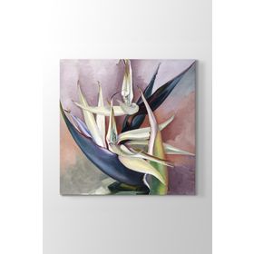 Georgia OKeeffe - White Bird Of Paradise Tablosu
