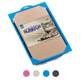 Georplast Joe 37x27x3.5 cm Plastik Kabı Ve Karton Alanı Kedi Tırmalama Aksesuarı
