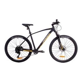 Geotech Mode Elite 27.5 Jant 9 Vites HD Mat Siyah Sarı Dağ Bisikleti