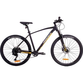 Geotech Mode Elite 27.5 Jant 9 Vites HD Mat Siyah Sarı Dağ Bisikleti