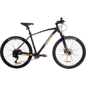 Geotech Mode Elite 27.5 Jant 9 Vites HD Mat Siyah Sarı Dağ Bisikleti