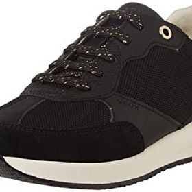 Geox D Bulmya Siyah Kadın Spor Ayakkabı