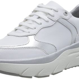 Geox D Diamanta Beyaz Gümüş Kadın Spor Ayakkabı