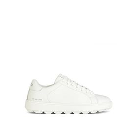 Geox D45WEB00085C1000 D Spherica Ecub Beyaz Deri Kadın Sneaker Ayakkabı