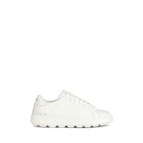 Geox D45WEB00085C1000 D Spherica Ecub Beyaz Deri Kadın Sneaker Ayakkabı