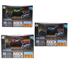 Gepettoys 1:18 Ölçek 25 cm Rock Crawler Kumandalı Arazi Aracı