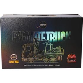 Gepettoys HJ8001-2 Metal Kumandalı Excavate Truck