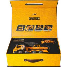 Gepettoys HJ8001-2 Metal Kumandalı Excavate Truck