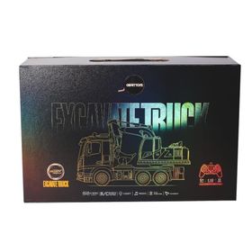 Gepettoys HJ8001-2 Metal Kumandalı Excavate Truck