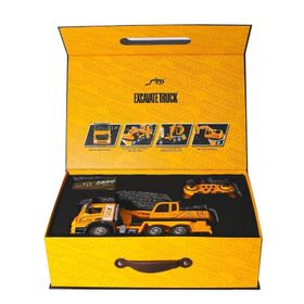 Gepettoys HJ8001-2 Metal Kumandalı Excavate Truck