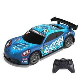 Gepettoys Turkuaz RC Full Fonksiyon LED Işıklı Gövde 1:22 Şarjlı Uzaktan Kumandalı Yarış Arabası
