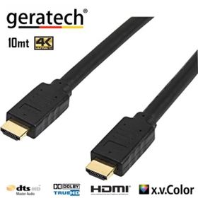 Geratech 10 m 4K HDMI Kablo