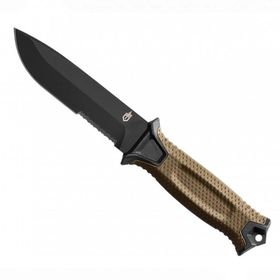 Gerber 31-003655 Strongarm Fixed Testere Ağızlı Kahverengi Blisterli Bıçak