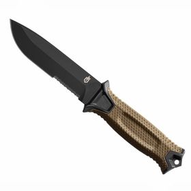 Gerber 31-003655 Strongarm Fixed Testere Ağızlı Kahverengi Blisterli Bıçak