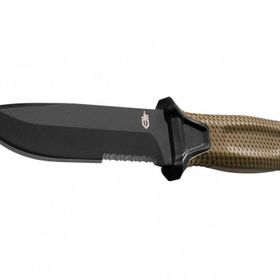 Gerber 31-003655 Strongarm Fixed Testere Ağızlı Kahverengi Blisterli Bıçak