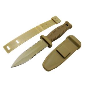 Gerber Kauçuk Kılıflı Coyote Avcı ve Kamp Bıçağı