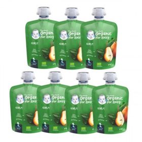 Gerber Organik 90 g x 7 Adet Armut Püresi