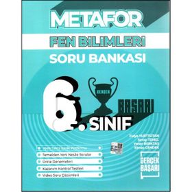 Gerçek Başarı 6. Sınıf Fen Bilimleri Metafor Soru Bankası