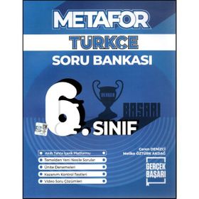 Gerçek Başarı 6. Sınıf Türkçe Metafor Soru Bankası