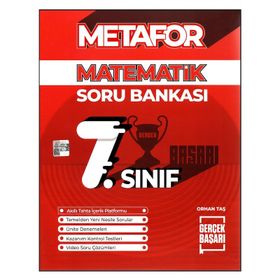 Gerçek Başarı 7. Sınıf Matematik Metafor Soru Bankası