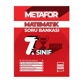 Gerçek Başarı 7. Sınıf Matematik Metafor Soru Bankası