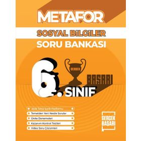 Gerçek Başarı Yayınları 6. Sınıf Metafor Sosyal Bilgiler Soru Bankası
