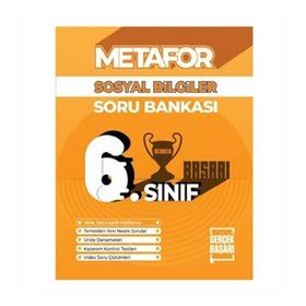 Gerçek Başarı Yayınları 6. Sınıf Metafor Sosyal Bilgiler Soru Bankası