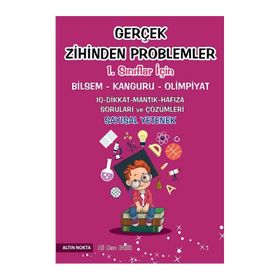 Gerçekten Zihinden Problemler 1.Sınıflar İçin Sayısal Yetenek - Ali Can Güllü