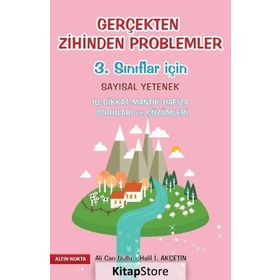 Gerçekten Zihinden Problemler - 3. Sınıflar İçin Sayısal Yetenek - Ali Can Güllü halil ibrahim akcetin