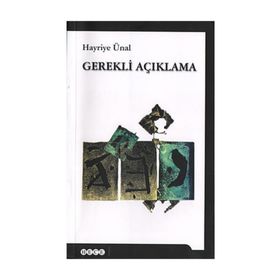 Gerekli Açıklama - Hayriye Ünal