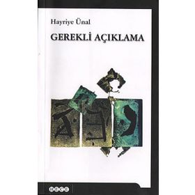 Gerekli Açıklama - Hayriye Ünal
