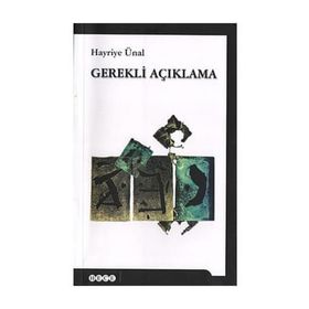 Gerekli Açıklama - Hayriye Ünal