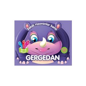 Gergedan - Şekilli Hayvanlar Serisi - Parıltı Yayıncılık