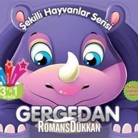Gergedan - Şekilli Hayvanlar Serisi - Parıltı Yayıncılık