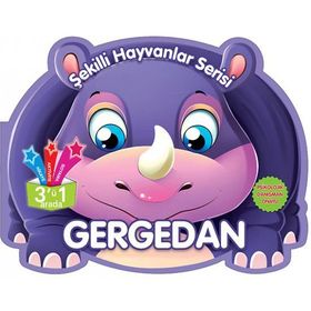 Gergedan - Şekilli Hayvanlar Serisi - Parıltı Yayıncılık