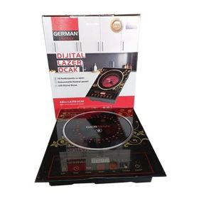 German Energy ALP-13 Siyah 3500 W Dijital Lazer Ocak