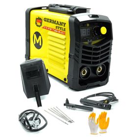 Germany Style Alman MMA-200 Amper Profesyonel Dijital Göstergeli Çift Kart Soğutmalı Inverter Kaynak Makinesi