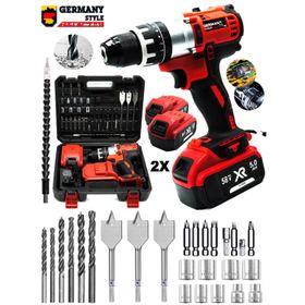 Germany Style Alman PRO-512VX Çift Akülü Darbeli Kart Soğutmalı Torklu Matkap