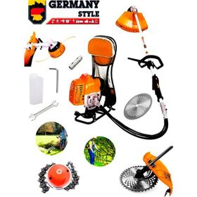 Germany Style GRM99888RPMX Benzinli 2 Zamanli Sirt Tip Motorlu Tırpan