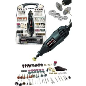 Germany Style GRMPRO-1004 450 Watt 306 Parça Devir Ayarlı Gravür Makinesi Dremel Taşlama 6 Parça Kesme Setli