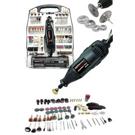 Germany Style GRMPRO-1004 450 Watt 306 Parça Devir Ayarlı Gravür Makinesi Dremel Taşlama 6 Parça Kesme Setli