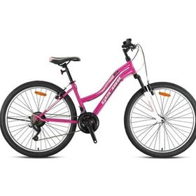 Geroni Swan Lady Plus 20 Jant MTB 11 inç 21 Vites V.B Siyah Ekru Pembe Dağ Bisikleti