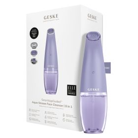 Geske 3 Başlıklı Hydra Facial Mor Etkili Derinlemesine Siyah Nokta Cilt ve Yüz Temizleme Cihazı