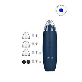 Geske SmartAppGuided Microdermabrasion Blackhead 7'in 1 Lacivert Siyah Nokta Temizleme Aleti