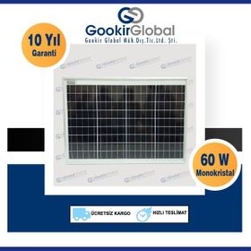 Gesper Energy 60 Watt Monokristal Güneş Paneli