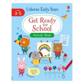 Get Ready For School Activity Book-Usborne Publishing
