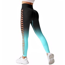 Getervb Booty Scrunch Butt High Waist Push Up Dikişsiz Opak B Siyah Yeşil Kadın Tayt