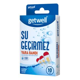 Getwell 10'lu Su Geçirmez Yara Bandı