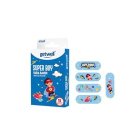 Getwell 15'li Super Boy Yara Bandı